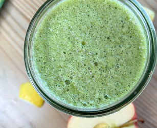 This green juice has all kinds of nutrients packed into one