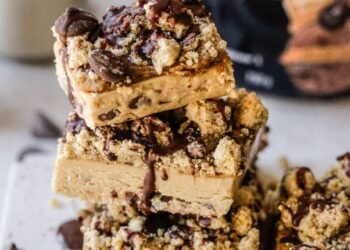 [RECIPE] Chocolate Malt Cookie Dough Slices