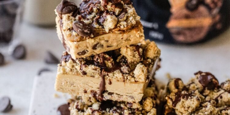 [RECIPE] Chocolate Malt Cookie Dough Slices