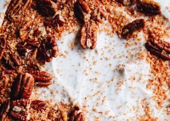 MAPLE PECAN COCONUT CREAM PIE