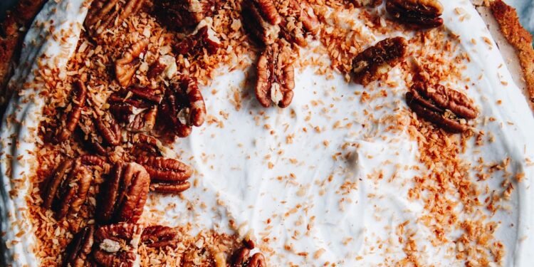 MAPLE PECAN COCONUT CREAM PIE