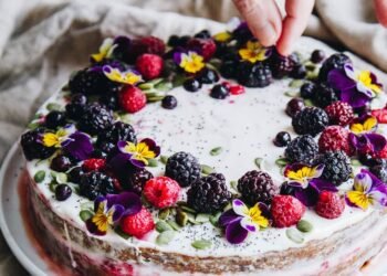 CARROT BEETROOT CAKE with BUTTERCREAM FROSTING