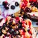 BERRY TARTS with HAZELNUT BANANA FILLING