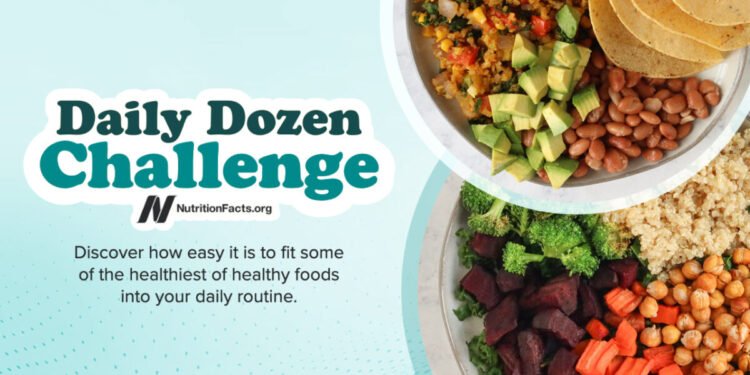 Take the Daily Dozen Challenge!
