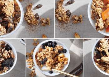 The Best Low-Fat, Low-Sugar Granola Recipe + 5 Flavor Variations