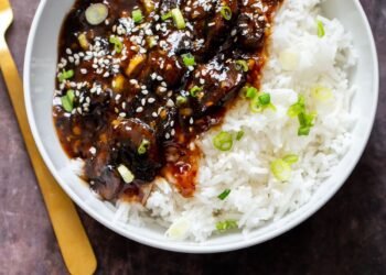 Baked Sticky Sesame Mushrooms – Vegan Richa