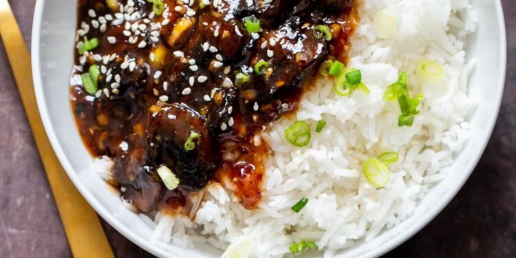 Baked Sticky Sesame Mushrooms – Vegan Richa