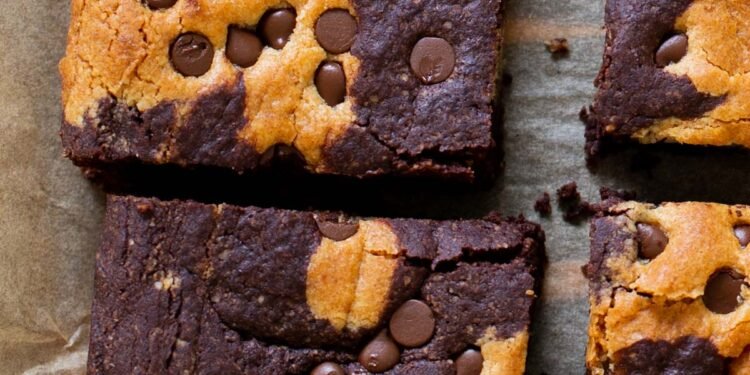 Vegan Brookie (Gluten-free Pan Cookie)