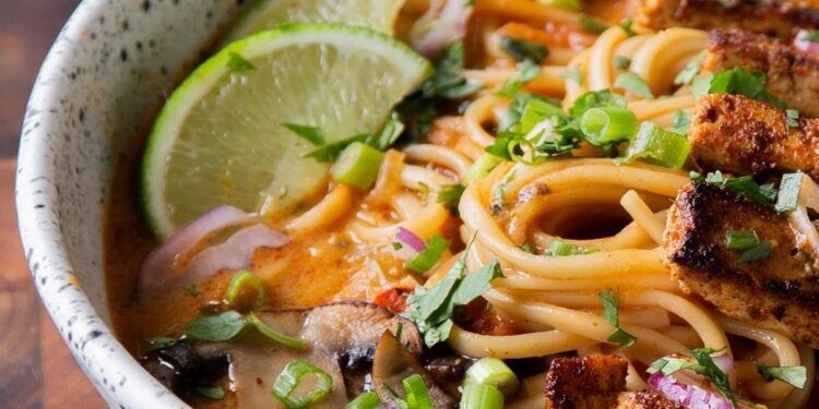 Vegan Butter Chicken Ramen
