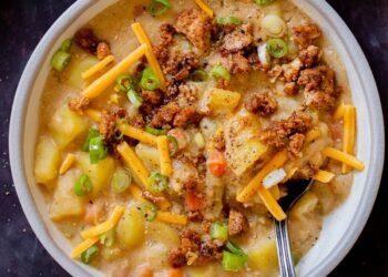 Smoky Vegan Potato Soup