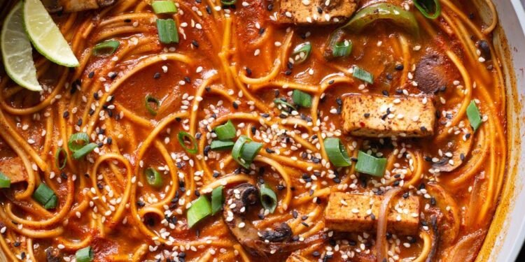 Vegan Birria Ramen