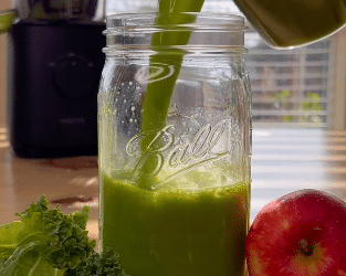 Keep the weekend going with this green juice