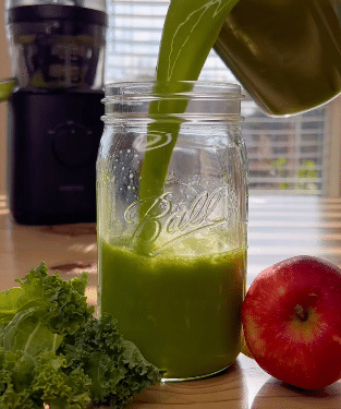Keep the weekend going with this green juice