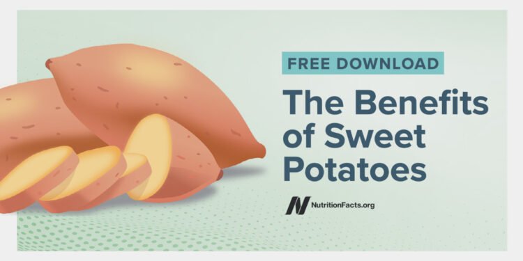 The Benefits of Sweet Potatoes Infographic