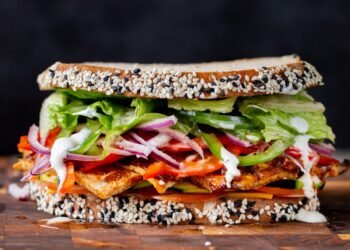 Easy Vegan Club Sandwich