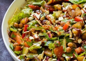 BBQ Chickpea and Potato Salad