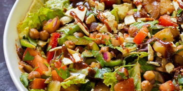 BBQ Chickpea and Potato Salad