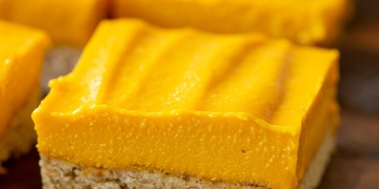 Mango Bars (dairy-free with gluten-free option!)