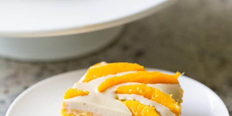 Mango Tiramisu (dairy-free with gluten-free and nut-free options)