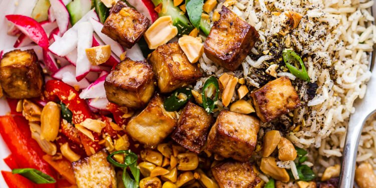 Vegan rice bowl – Lazy Cat Kitchen