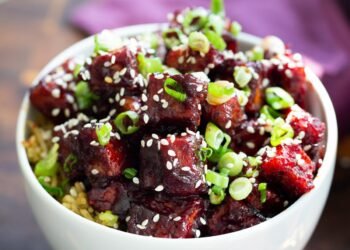 Blackberry Gochujang Tofu – Vegan Richa