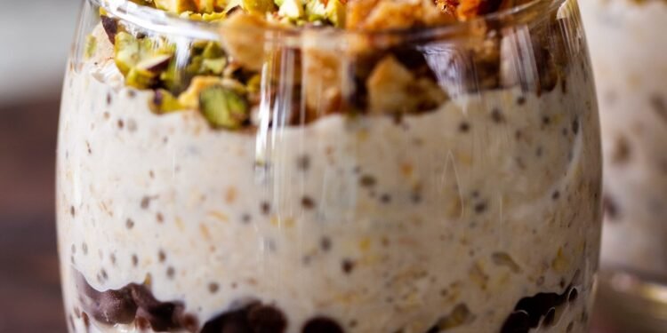 Creamy Cannoli Overnight Oats