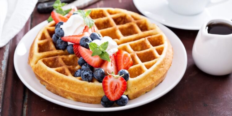 [RECIPE] Muscle Up Morning Waffles