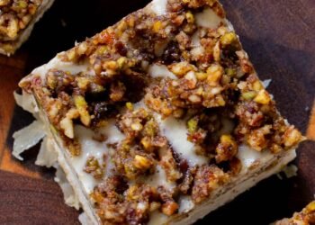 Baklava Cheesecake (dairy-free, soy-free, gluten-free option)