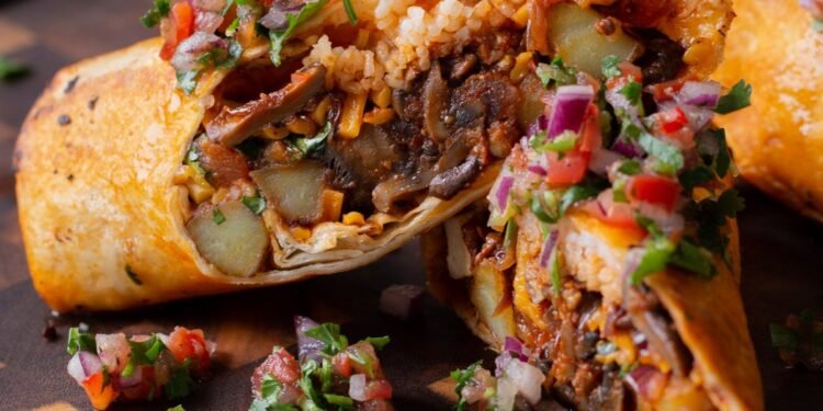 Crispy Tofu Burritois