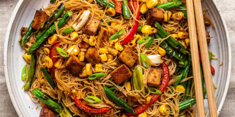 Vermicelli noodles (one pan) – Lazy Cat Kitchen