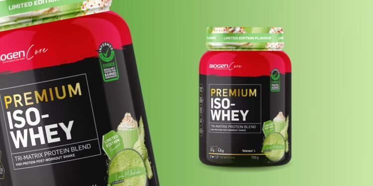 Biogen captures classic flavour in new Iso-Whey Lime Milkshake option