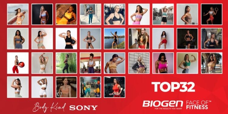Introducing the Top 32 Biogen Face of Fitness 2023 finalists