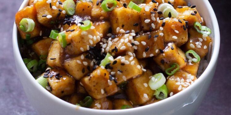 Lemon Pepper Tofu Stir Fry
