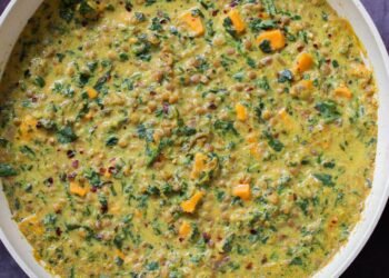 Lentil Coconut Curry (no tomato!)
