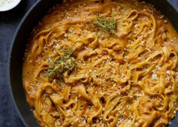 Pumpkin Alfredo (dairy-free, soy-free, nut-free)