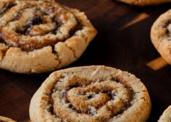 Pumpkin Spice Roll Cookies (gluten-free, grain-free, soy-free)