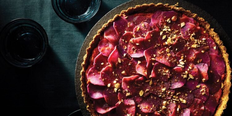 Sweet Potato Rosette Tart Recipe