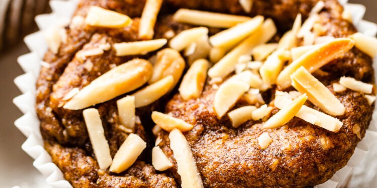 Sugarfree banana muffins (vegan) – Lazy Cat Kitchen