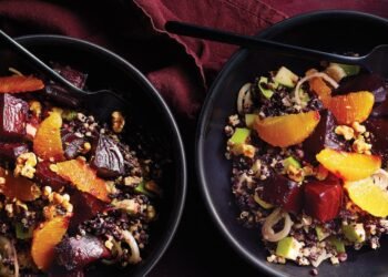Black Rice, Roasted Beet, and Orange Salad Recipe