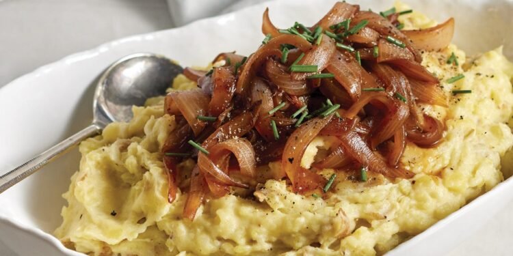 Caramelized Onion Mashed Potatoes