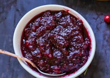 Baked Cranberry Chutney