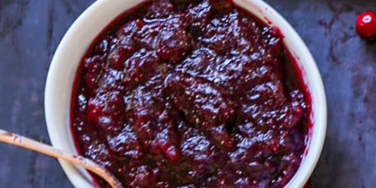 Baked Cranberry Chutney