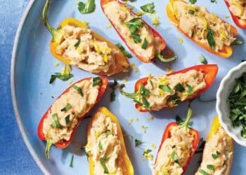 Greek Stuffed Mini Peppers