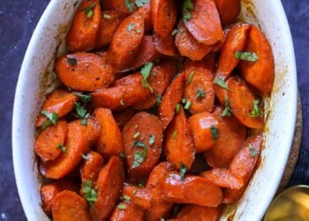 Spiced Glazed Carrots (soy-free, nut-free, gluten-free)