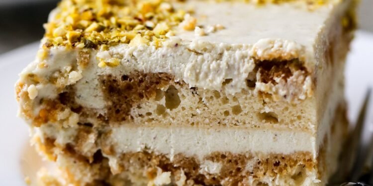 Kulfi Tiramisu (Cardamom-Scented Indian Tiramisu Fusion)