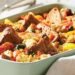 Scrambled Tofu Casserole with Mushrooms and Spinach Recipe