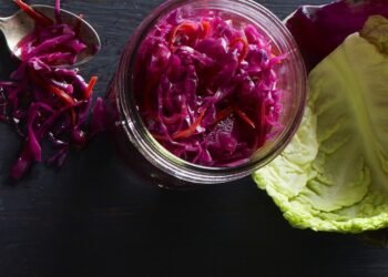 Spicy Red Cabbage Sauerkraut Recipe