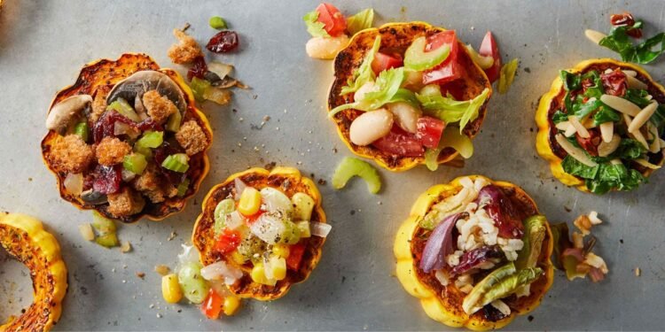 How to Make Roasted Delicata Squash Rings, Plus 5 Tasty Toppings to Try