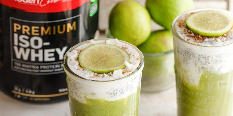[RECIPE] Luscious Lime Milkshake Protein Smoothie