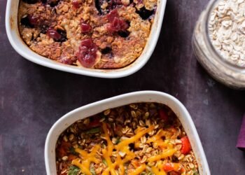 Baked Oatmeal Mix for Holiday Gifting